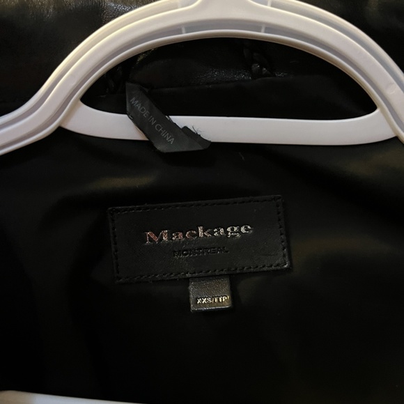 Mackage leather Jacket - Picture 3 of 5